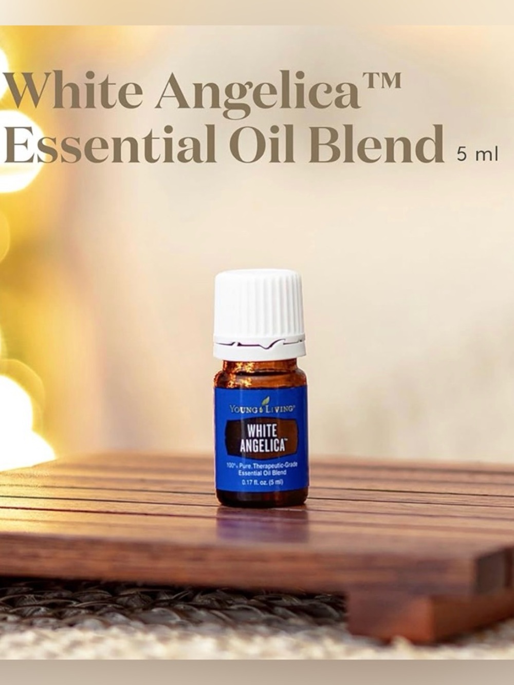 Young Living White Angelica Essential Oil Blend - 5 mL